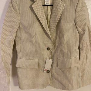Kors Michael Kors 3-button Pinstripe blazer size 4 NEW WITH TAGS